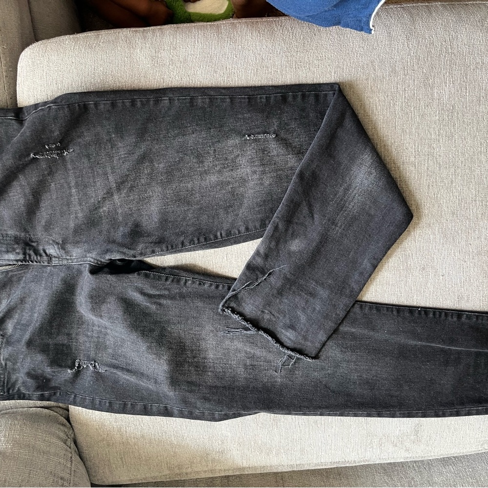 Aeropostale Men's Straight Jeans - Black